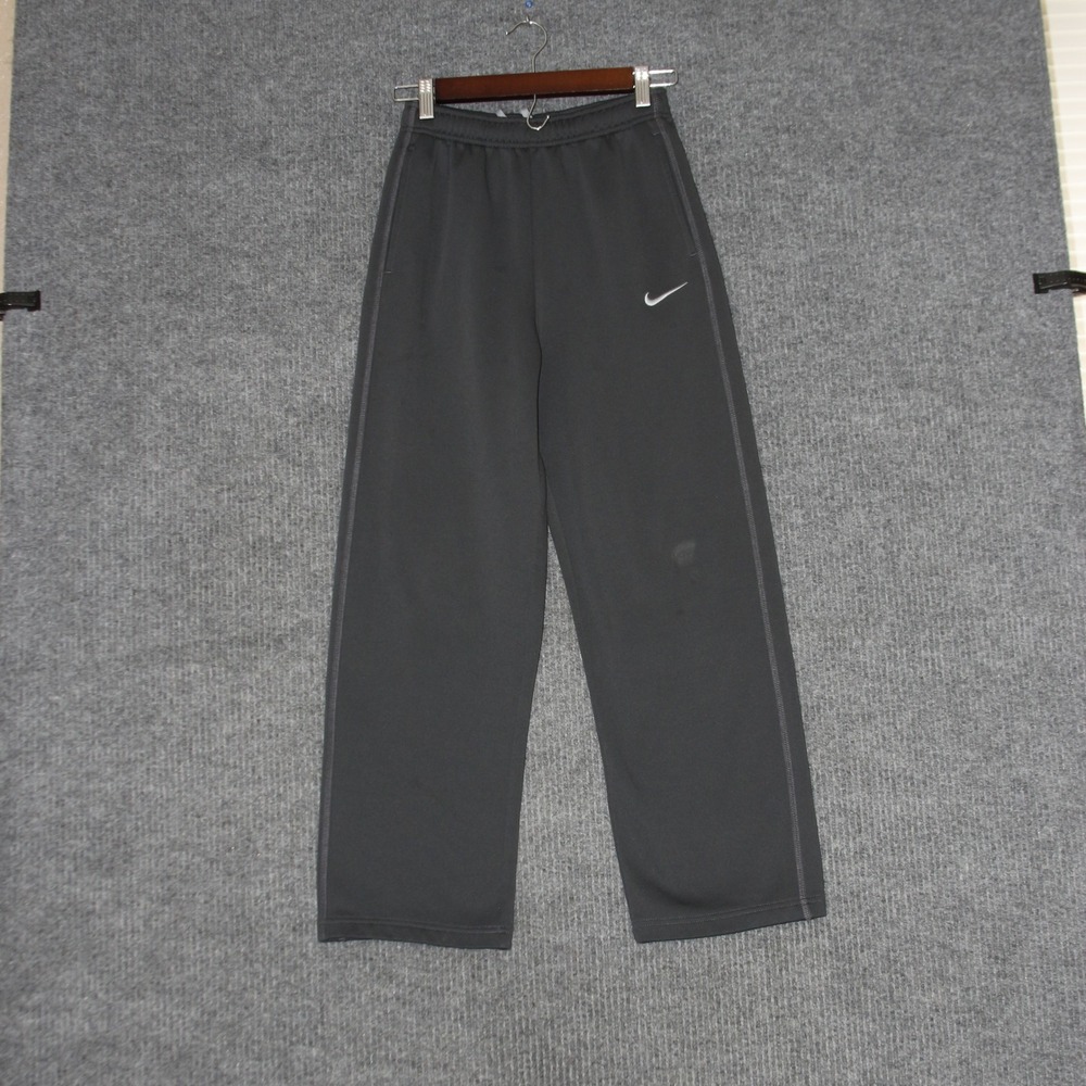 Nike Kids Therma Fit Jogger Pants Gray Size XL Polyester‎ Athletic